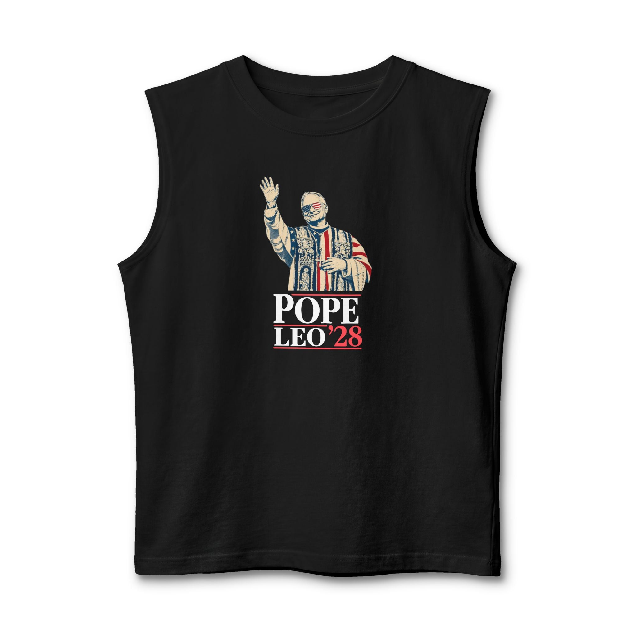 Pope Leo '28 Muscle Tank