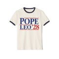 Pope Leo '28 Unisex Cotton Ringer Tee