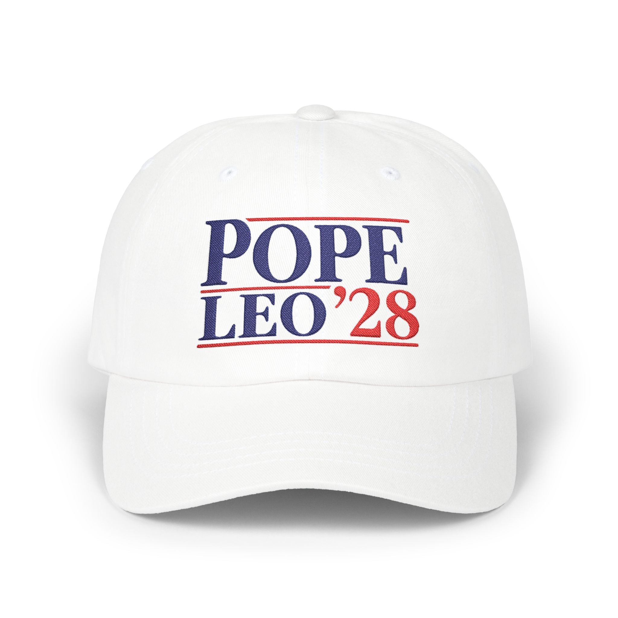 Pope Leo '28 Classic White Hat