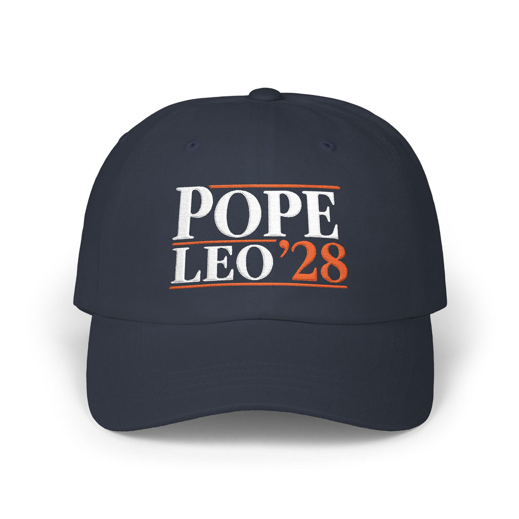 Pope Leo '28 Classic Navy Hat