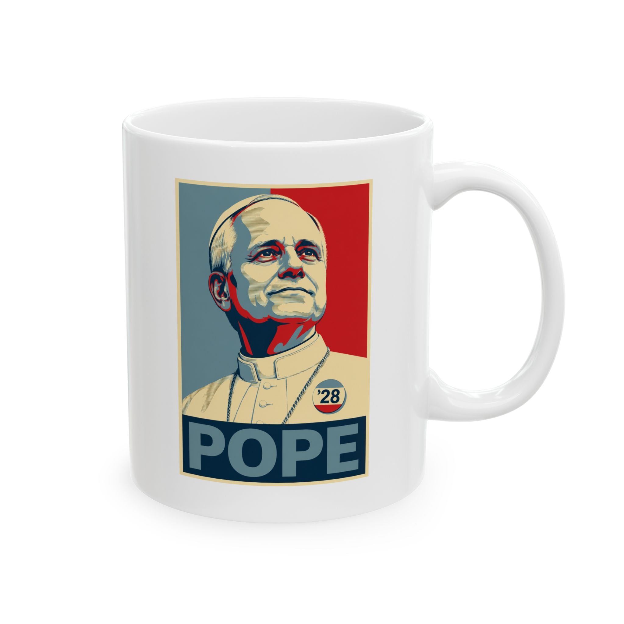 Pope Hope 2028 Ceramic Mug