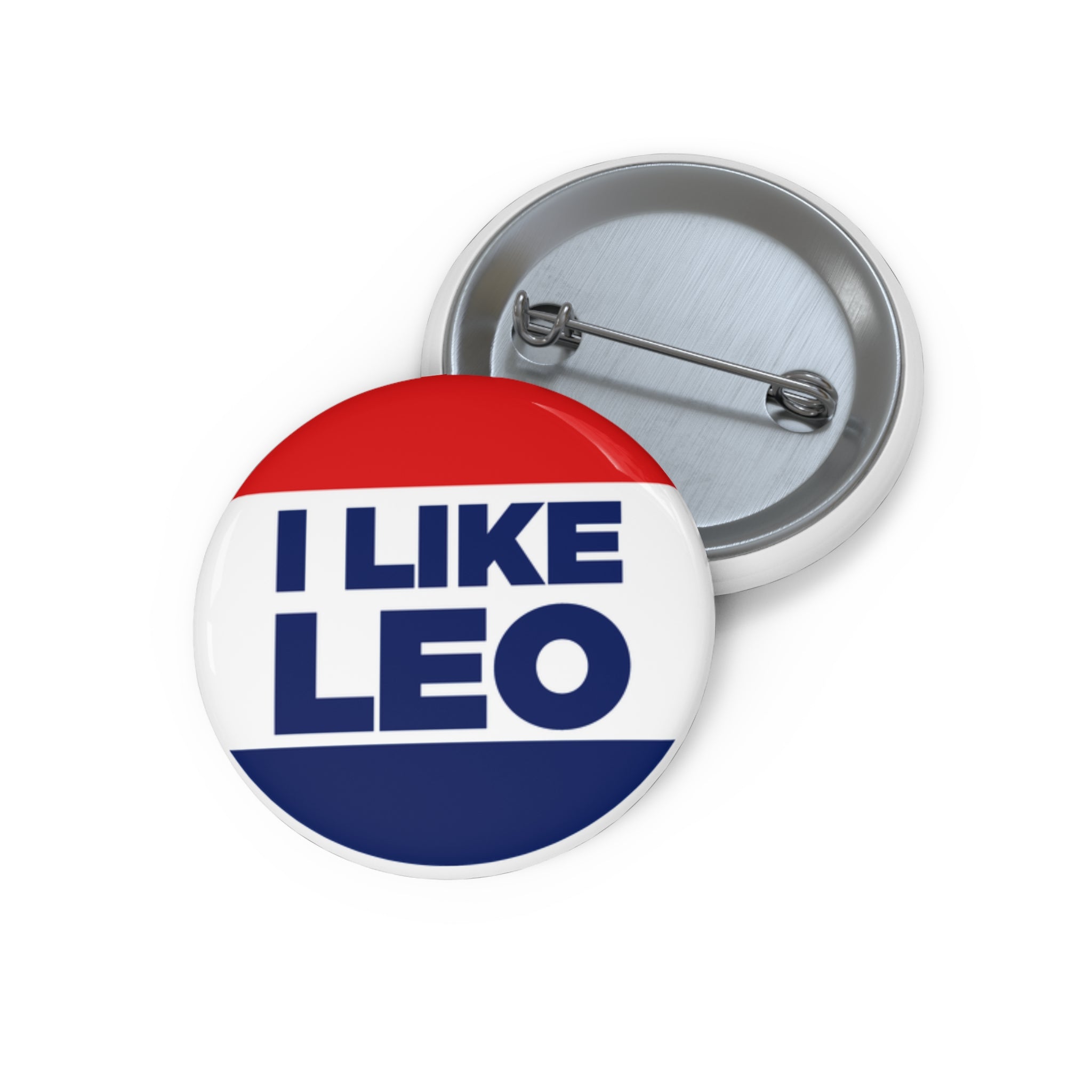 I Like Leo Button